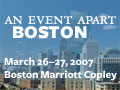 An Event Apart Boston 2007