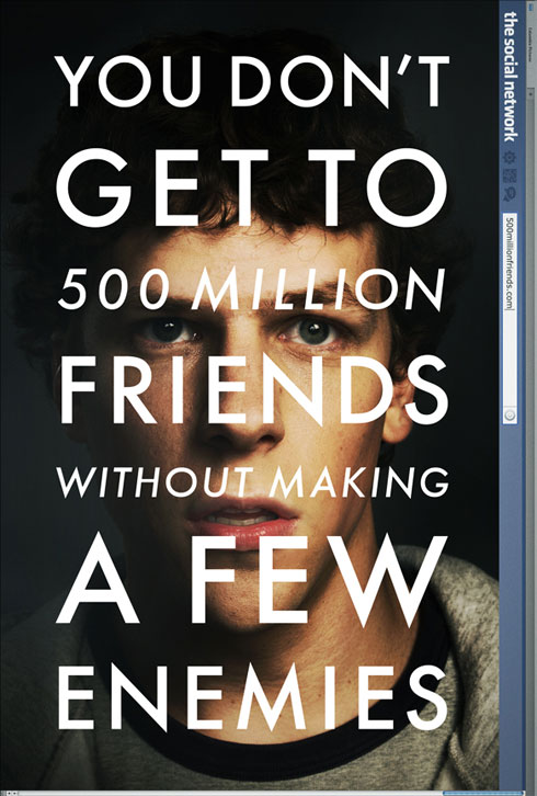 The Social Network, a David Fincher film.