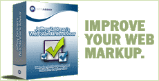 Improve your web markup with Jeffrey Zeldman's Web Standards Advisor.