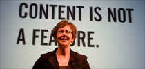 Kristina Halvrson explains content strategy at An Event Apart, for people who make websites.