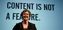 Kristina Halvrson explains content strategy at An Event Apart, for people who make websites.