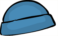 Download Blue Beanie Day toque for your avatar. Illustration by Kevin Cornell.